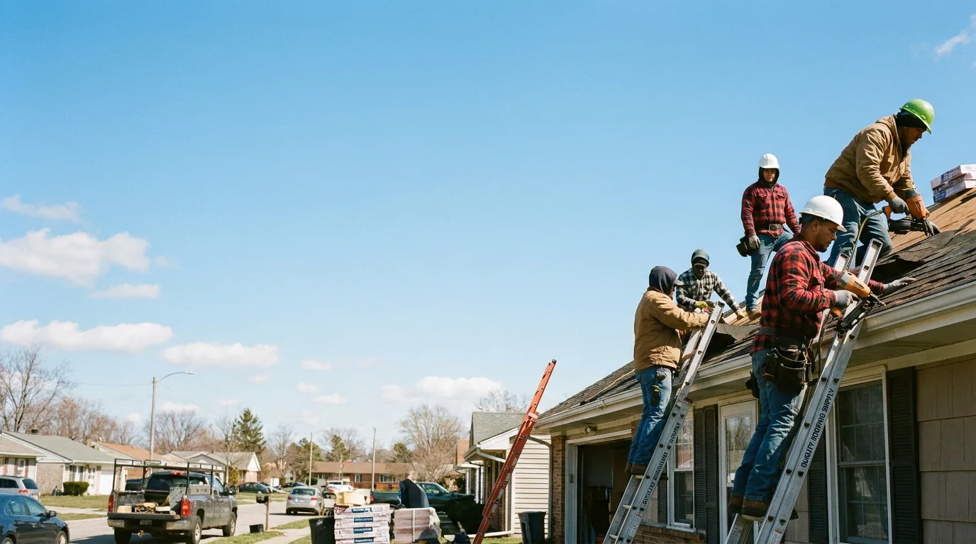 Roofing in Flat Rock, IL near me
